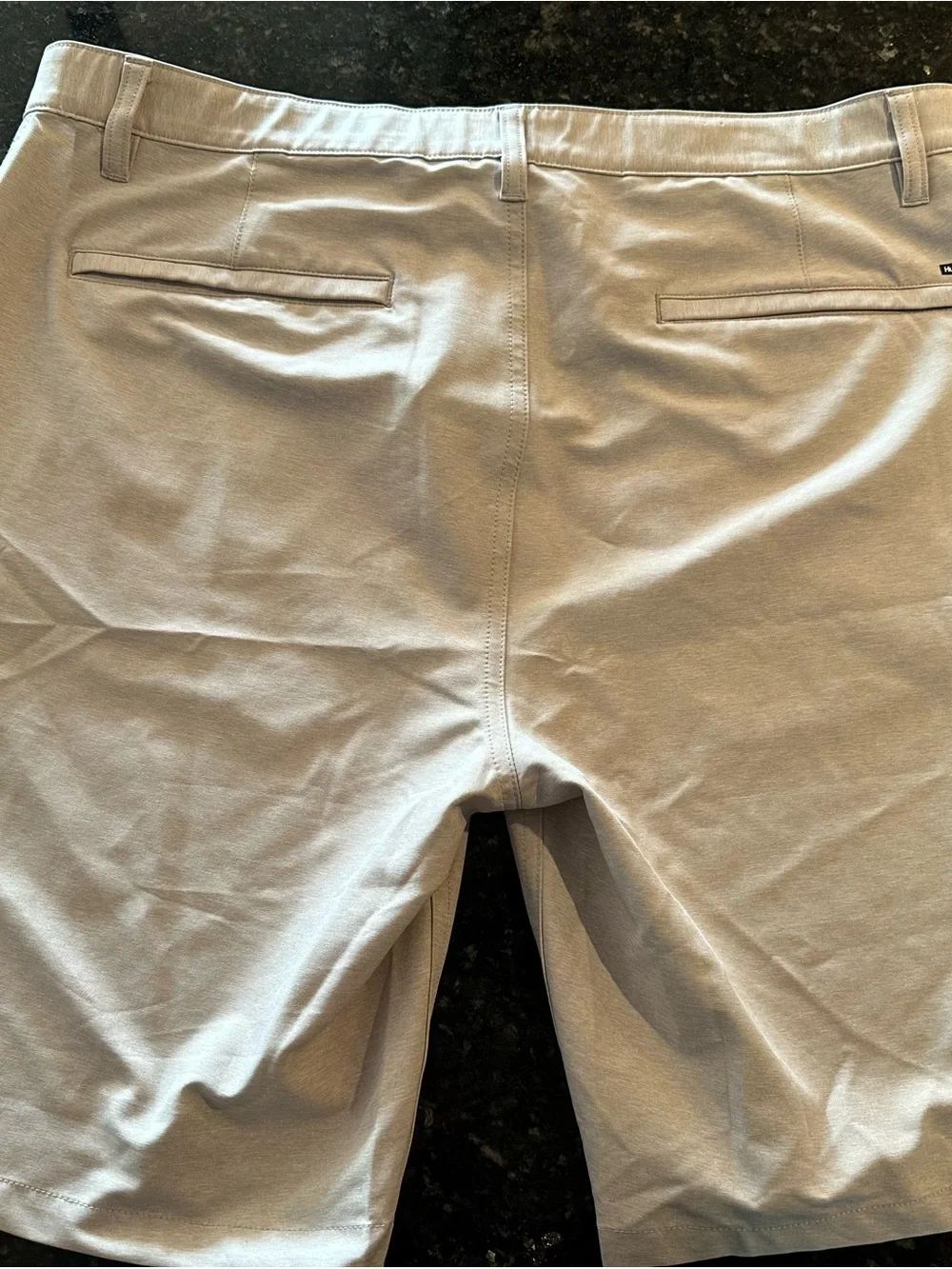 Hurley Men’s Light Gray Chino Shorts - Neutral Casual Wear